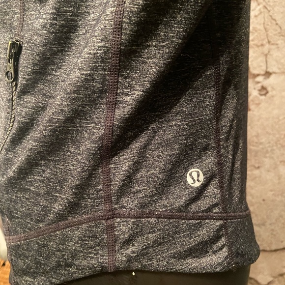 Lululemon Lightweight Grey Hoodie with Ponytail Hole - Picture 6 of 9